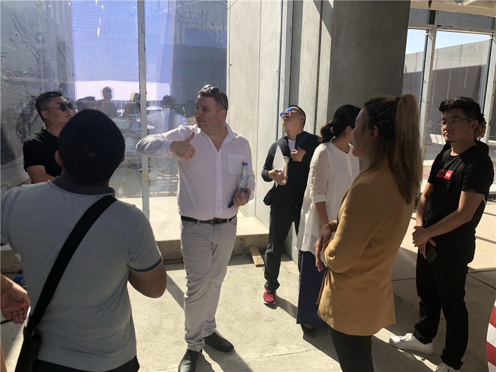 暗网APP下载网址瓷磚迪拜遊學參觀D3設計區和CIAAD的總部新基地